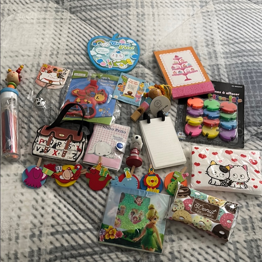 Colorful Stationery and Accessories Set